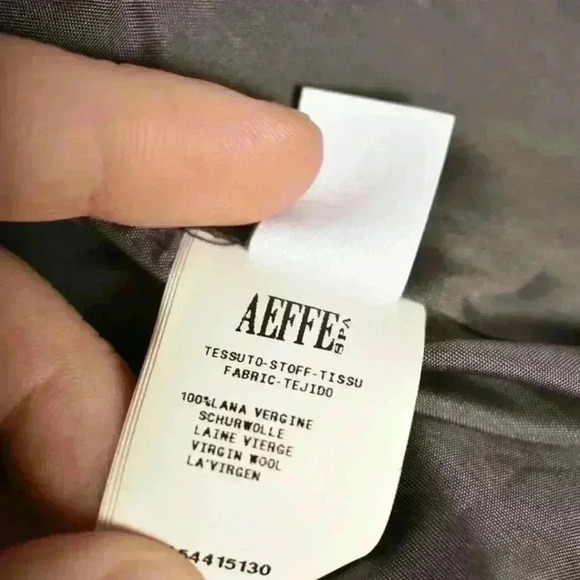 ALBERTA FERRETTI Grey Wool  Sequin 3/4 Sleeve Knee Length Tunic Dress 6US Italy - Picture 10 of 12